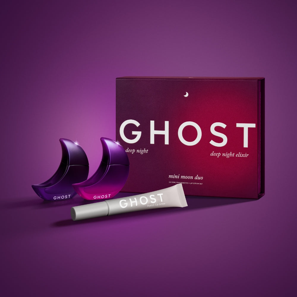 Ghost Mini Moon Fragrance 10ml & Peptide Lip Serum