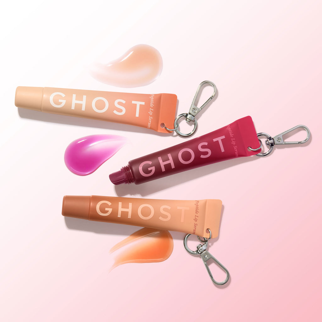 Ghost Coco Pearl Peptide Lip Serum with Key Ring